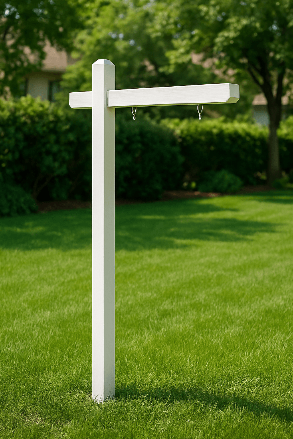 Sign Posts Lawn Pink Posts Installations | Professional Yard Sign Service